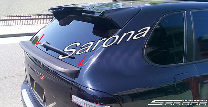 2008-2010 Porsche Cayenne Trunk Wing 2008-2010 Porsche Cayenne Trunk Wing