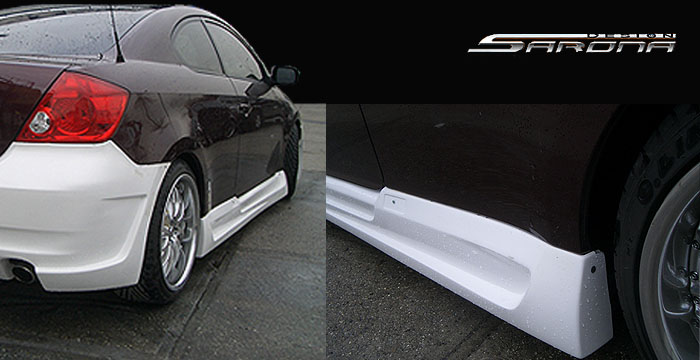 2005-2008 Scion TC Side Skirts 2005-2008 Scion TC Side Skirts